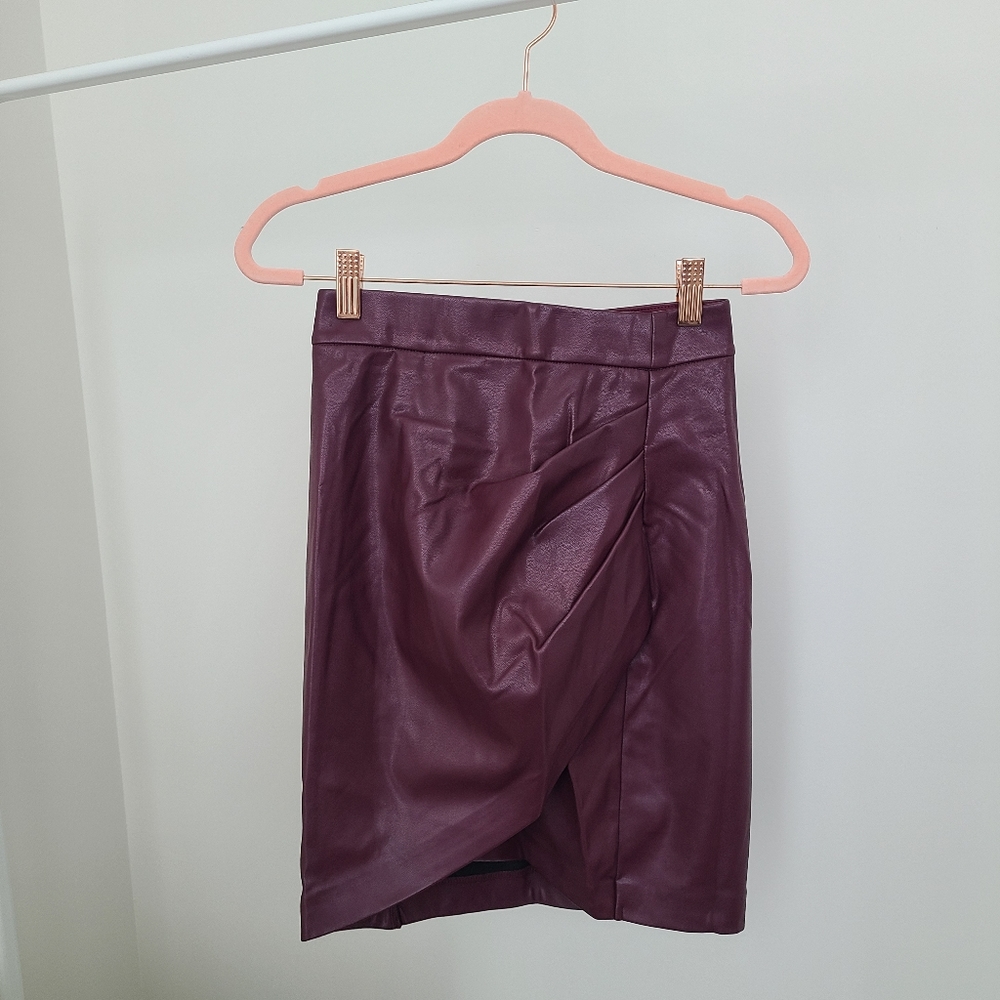 DYNAMITE Faux Leather Skirt